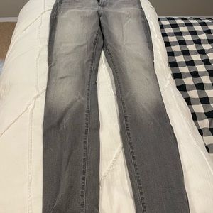 Mother jeans. Skinny jeans. Swooner. Super moon stripe.